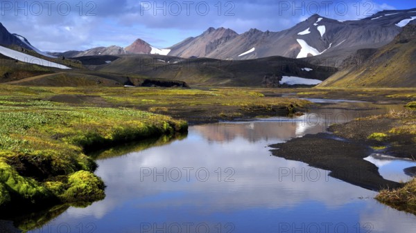 Europe, Scandinavia, Iceland, landscape near Landmannalaugar