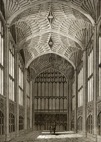 King's College Chapel, King's College, University of Cambridge, England, Great Britain