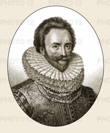 Dudley Carleton, 1st Viscount Dorchester, 1573-1632, an English art collector, diplomat and Secretary of State