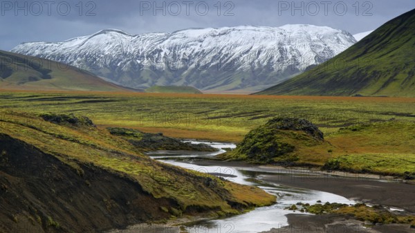 Europe, Scandinavia, Iceland, landscape near Landmannalaugar