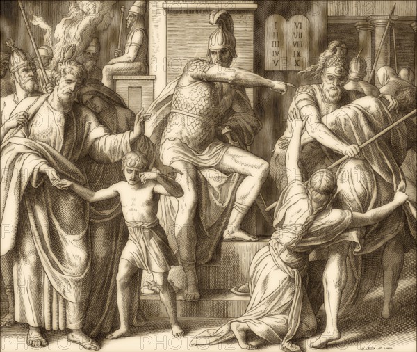 Martyrs, Books of Maccabees, Old Testament, by Julius Schnorr von Carolsfeld