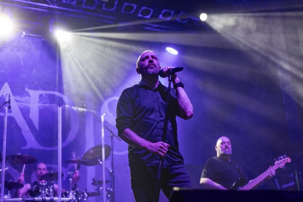 Nick Holmes, singer of Paradise Lost live on Ascension of Europe Tour - Pt 2 at Capitol Hannover on 05.03.2026