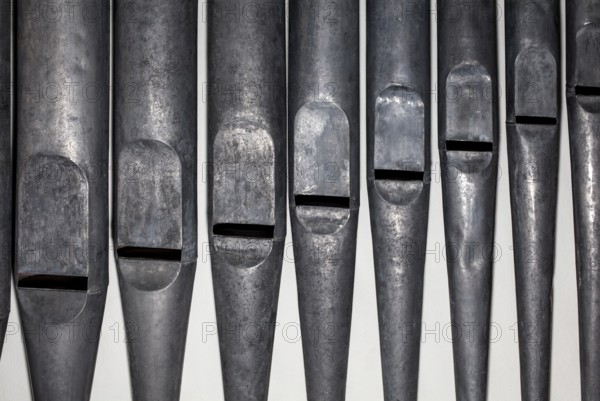 Pipes of an organ