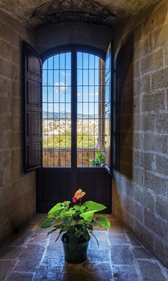 Interior design, Royal Palace Alumdaina, Palma de Majorca, Spain
