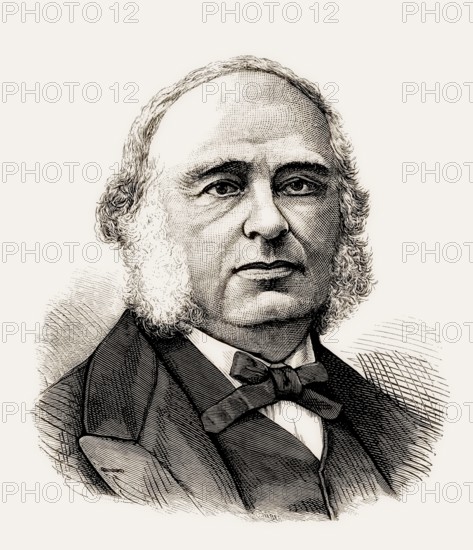 Pierre Paul Broca, 1824 – 1880, French physician, anatomist and anthropologist, digital edited