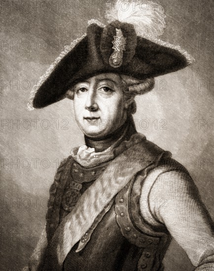 Friedrich Wilhelm Freiherr von Seydlitz, 1721-1773, a Prussian officer, cavalry general