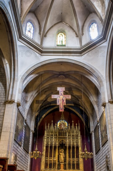 The iglesia de San Jaime, church of saint james, Gothic Quarter, old city, barcelona, spain