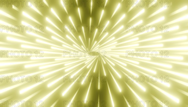 Radiant golden light beams converge into a hypnotic vortex, creating a sense of motion and depth. This abstract design evokes energy, movement, and futuristic themes
