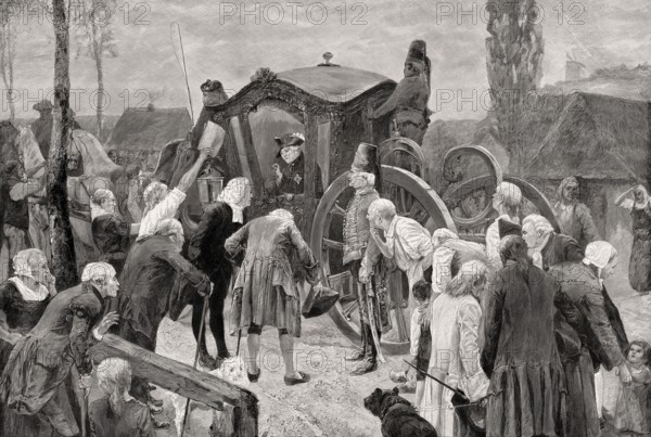 A journey of Frederick the Great