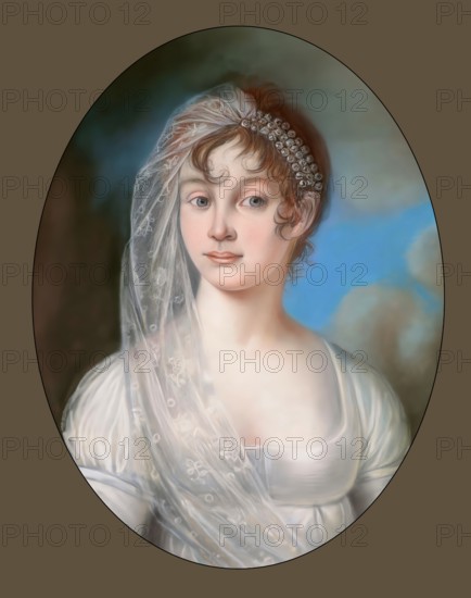 Louise of Mecklenburg-Strelitz, Luise Herzogin zu Mecklenburg - Strelitz, Luise Auguste Wilhelmine Amalie Herzogin zu Mecklenburg, Königin Luise, 1776 – 1810, Queen of Prussia, digitally edited