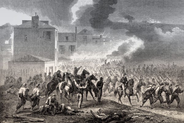 The second Battle of Corinth, American Civil War, October 3–4, 1862, Corinth, Mississippi