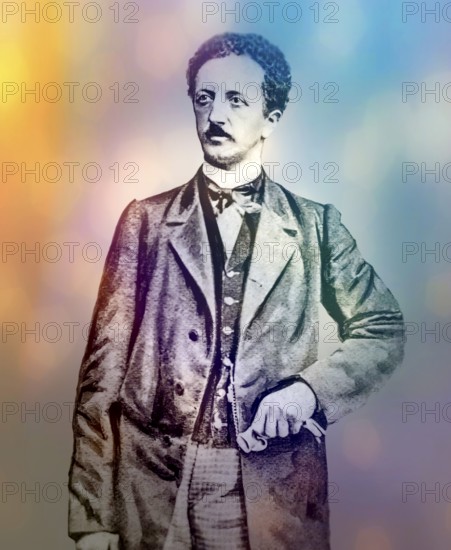 Ferdinand Lassalle, 1825 – 1864, Prussian-German jurist, philosopher, socialist and politician, digitally edited