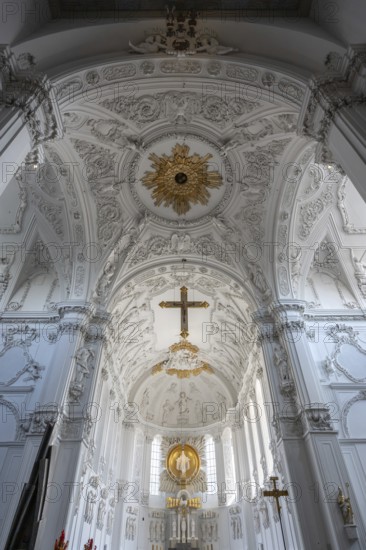 Chancel of St Kilian's Cathedral, Würzburg, Lower Franconia, Bavaria, Germany
