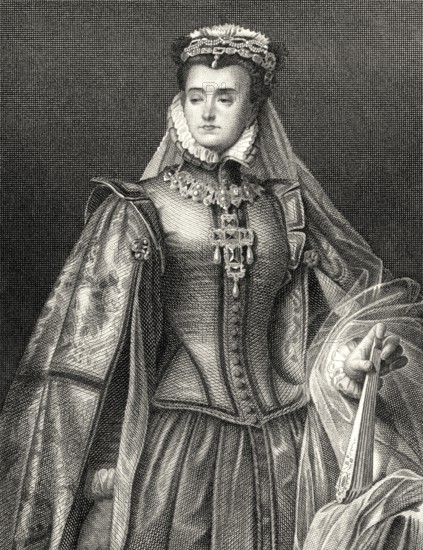 Elisabeth of France or Elizabeth of Valois, character from the drama Don Carlos or Don Karlos, by Friedrich Schiller, 1759 - 1805