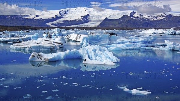 Iceland, Joekulsarlon, drift ice, Europe, Jökilsarlon, Europe