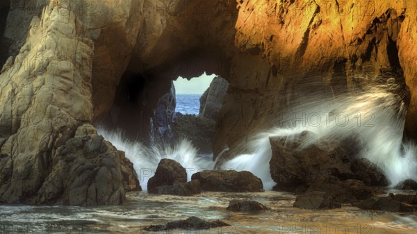 USA, California, Pfeiffer Beach, Monterey County, California, USA