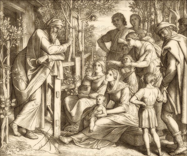 Jesus Ben Sirach, Old Testament, by Julius Schnorr von Carolsfeld