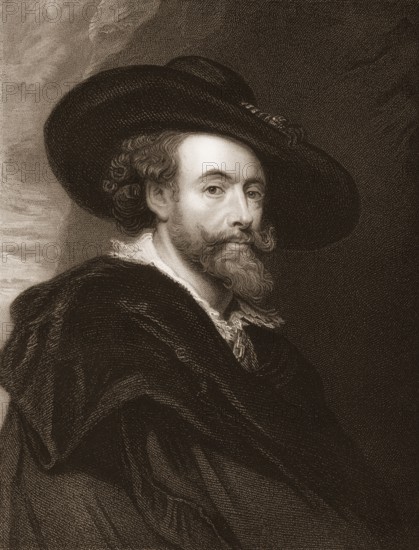 Sir Peter Paul Rubens, 1577-1640, a Flemish Baroque painter, Peter Paul Rubens, 1577-1640, ein flämischer Maler des Barock