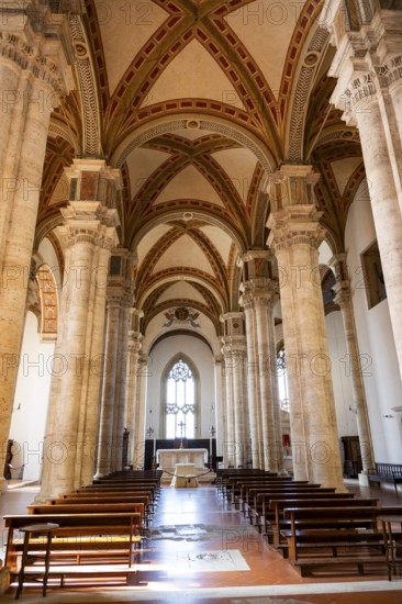 Pineza cathedral, Unesco world heritage site Historic village of Pienza Italy