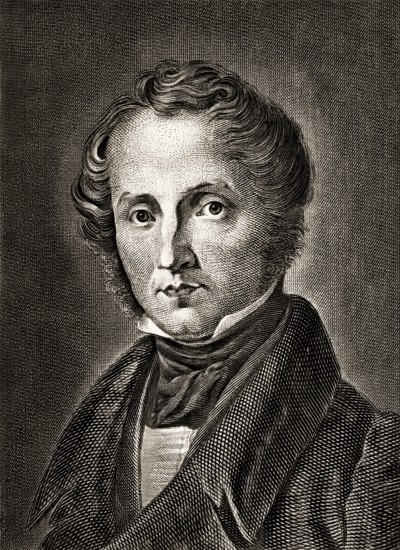 Justus Freiherr von Liebig, 1803 – 1873, German chemist and scientist, father of the fertilizer industry, digitally edited