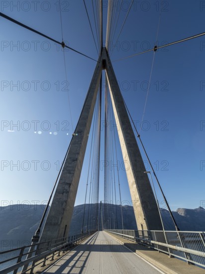Helgeland bridge, connecting Sandnessjøen with the norwegian mainland, Norway