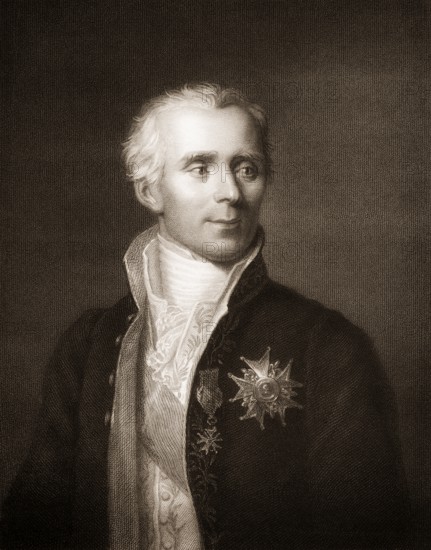 Pierre-Simon, marquis de Laplace, 1749-1827, a French scholar