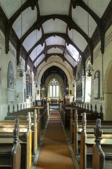 Tollemache family memorial monuments in church of Saint Mary, Helmingham, Suffolk, England, UK
