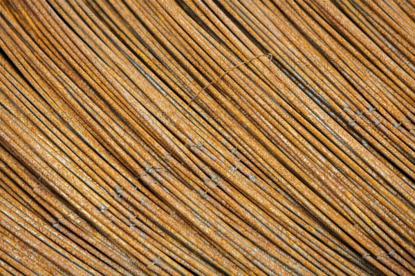 Roll of rusty wire