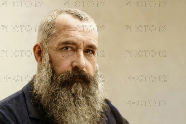 Claude Monet, 1840 – 1926, French painter and founder of Impressionism, digitally optimized based on a photograph by Étienne Carja, 1885, subsequently colored