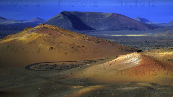 Timanfaya National Park in Lanzarote, Canary Islands, Canary Islands, Lanzarote, Spain