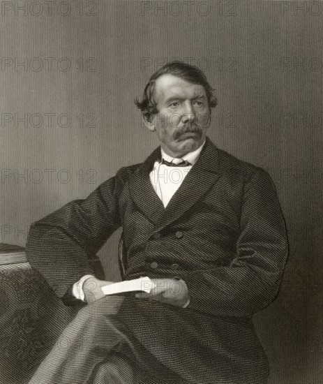 David Livingstone, 1813 - 1873, schottischer Missionar und Entdecker in Afrika