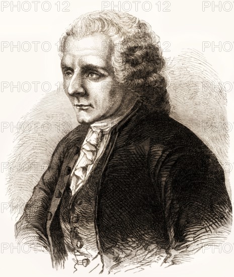 Jean-Jacques Rousseau, 1712, 1778, a Swiss writer, philosopher