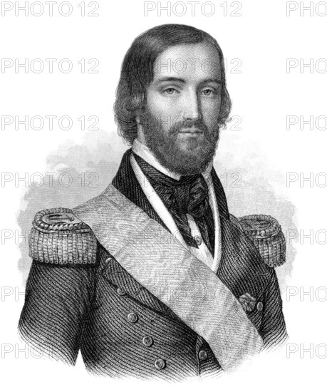 François-Ferdinand-Philippe-Louis-Marie d'Orléans, prince de Joinville, 1818 - 1900, an admiral of the French Navy
