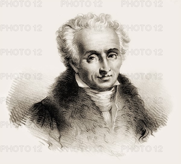 Dominique Vivant, Baron Denon, 1747 – 1825, French artist, writer, diplomat, author and archaeologist, digitally edited