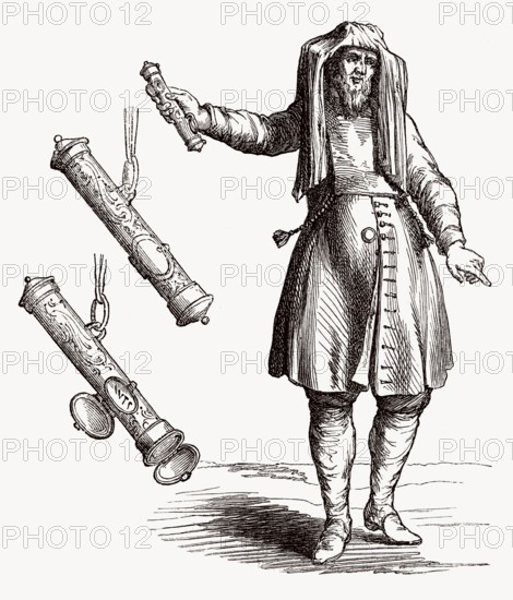 Ein Jude mit einer Mezuzah, 18. Jahrhundert