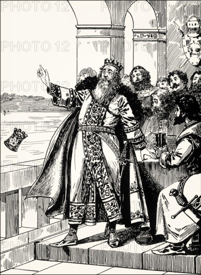 Der König in Thule, The King in Thule, a poem Johann Wolfgang von Goethe