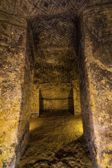 Pre-Columbian hypogea or tombs, Unesco world heritage site, Tierradentro, Colombia