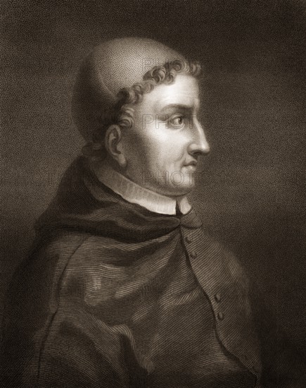 Francisco Jiménez de Cisneros, 1436-1517, known as Ximenes de Cisneros, a Spanish cardinal