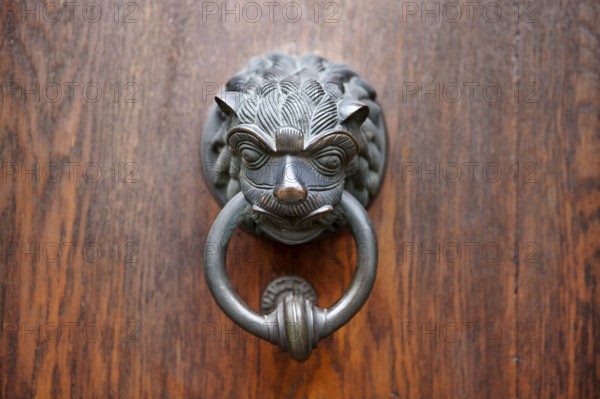 Old door knocker, Animal figurine