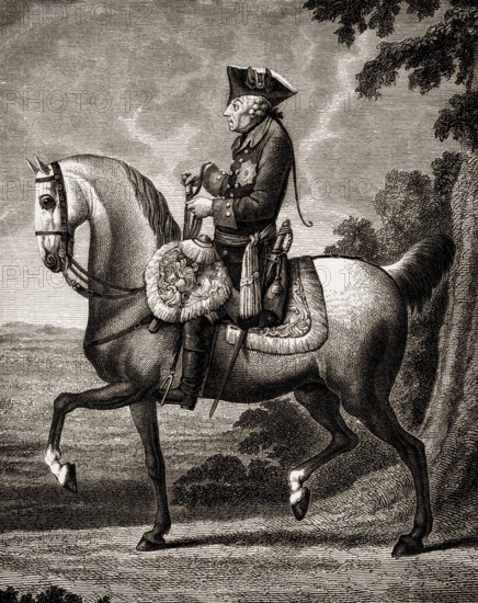 Frederick II, Friedrich II, Frederick the Great, 1712-1786, King of Prussia