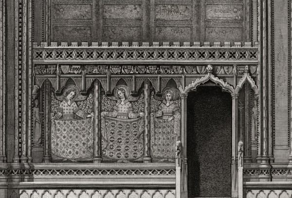 St Stephen's Chapel, old Palace of Westminster, London, England, United Kingdom