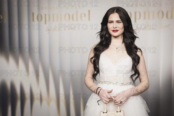 Linda Voilet at the preview of the 21st season of Germany's Next Topmodel - by Heidi Klum on 09.02.2026 at Zoopalast Berlin