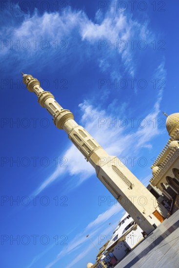 Al Mina Mosque, Hurghada, Red Sea, Egypt