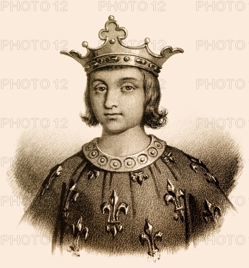 Clovis IV or Clovis III, 682-695, King of the Franks, Chlodwig III. or Chlodwig IV.