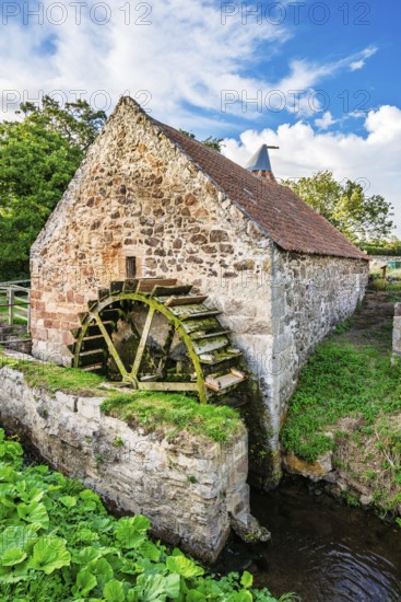 Preston Mill and Phantassie Doocot, River Tyne, East Lothian, Scotland, UK