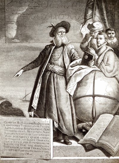 John Cabot, Giovanni Caboto, ca. 1450-c. 1500, ein genuesischer Seefahrer und Entdecker