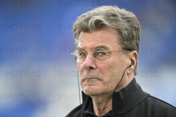 Coach coach Dieter Hecking VfL Wolfsburg portrait soccer Bundesliga, PreZero Arena, Sinsheim, Baden-Württemberg, Germany