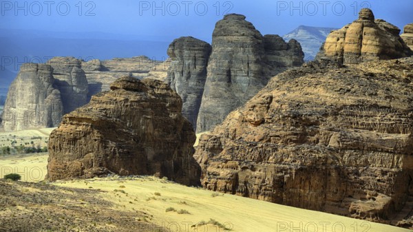 Middle East, Saudi Arabia, landscape in Al Ula, Al Ula