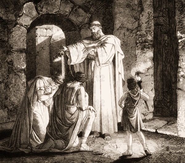 Pope Alexander I, died c. 115, the Bishop of Rome together with Saint Quirinus of Neuss and his daughter Saint Balbina