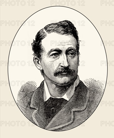 Captain Ronald George Elidor Campbell, 1848-1879, British Officer, Anglo-Zulu War, From British Battles on Land and Sea, by James Grant